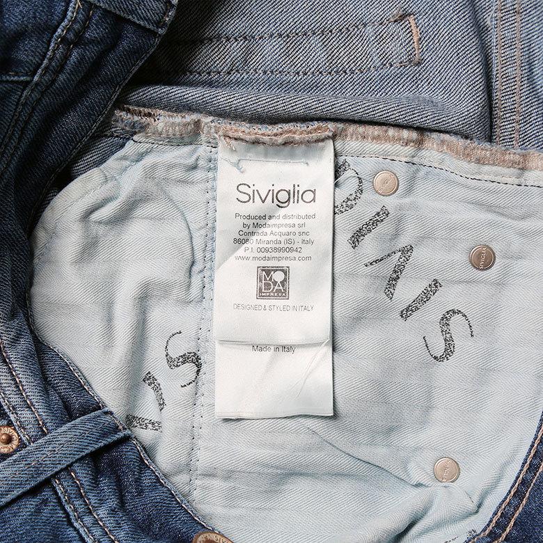 SIVIGLIA（シビリア） シヴィリア デニム パンツ ブラスト ダメージ