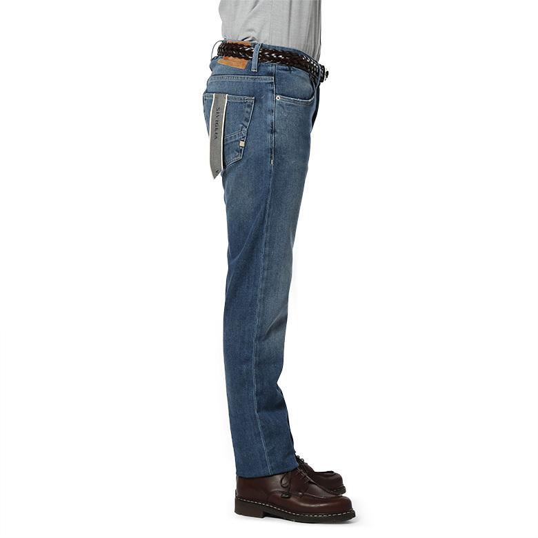 SIVIGLIA（シビリア） シヴィリア デニム パンツ ブラスト ダメージ