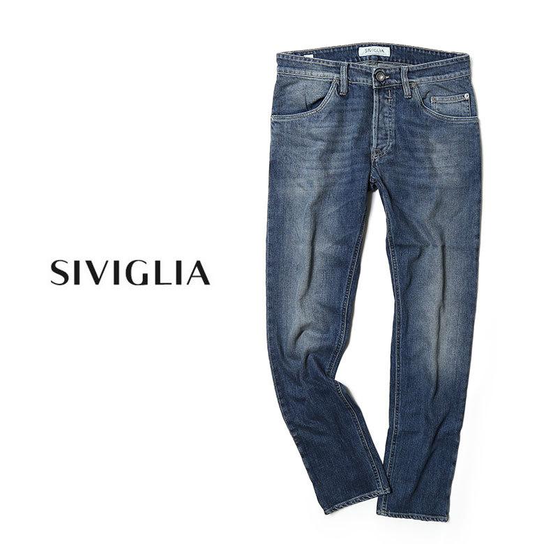 SIVIGLIA シヴィリア デニム ブラスト加工 パンツ ジーンズ SIVIGLIA シヴィリア デニム ブラスト加工 パンツ ジーンズ