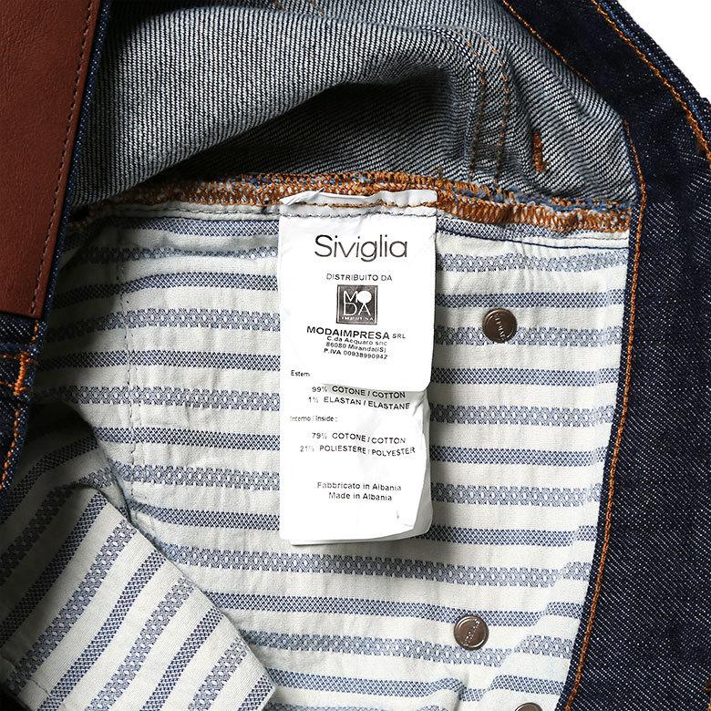 シヴィリア デニム メンズ リンス ワンウォッシュ 濃紺 ストレッチ パンツ Siviglia Siviglia T Viajero 通販 Yahoo ショッピング