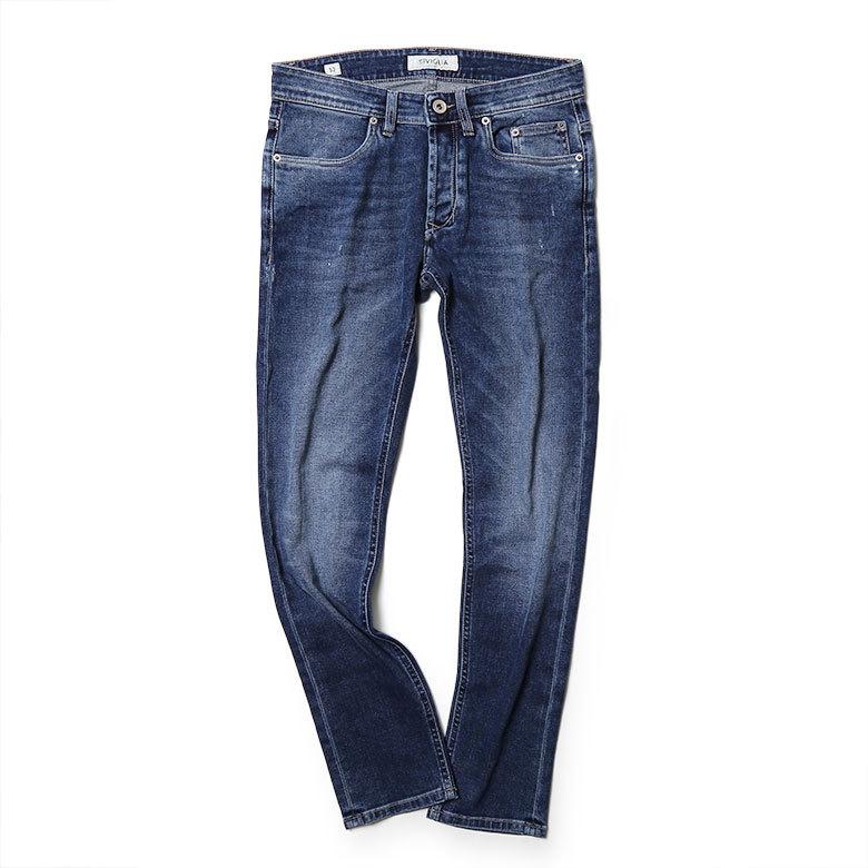 50%OFF】シヴィリア デニム ジーンズ ダメージ加工 SIVIGLIA