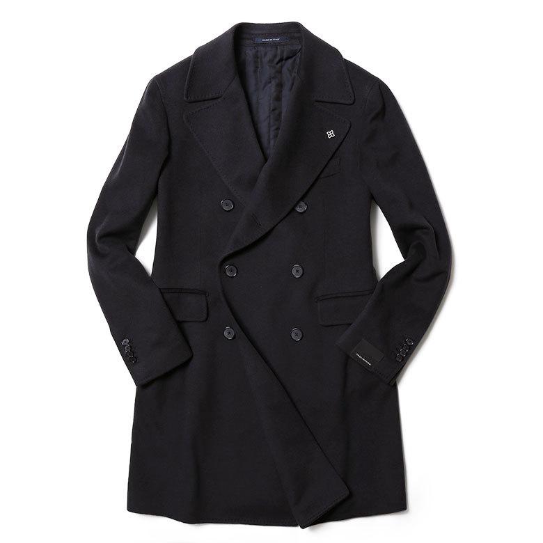 タリアトーレ ポロコート メルトン カシミヤ100 チェスターコート ダブルブレスト Tagliatore Au Viajero 通販 Yahoo ショッピング