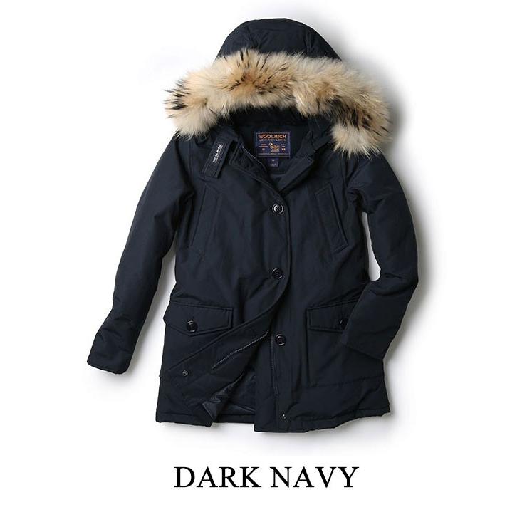 新品 ウールリッチ WOOL RICH ダウン コート ネイビー S 着痩せ 【公式
