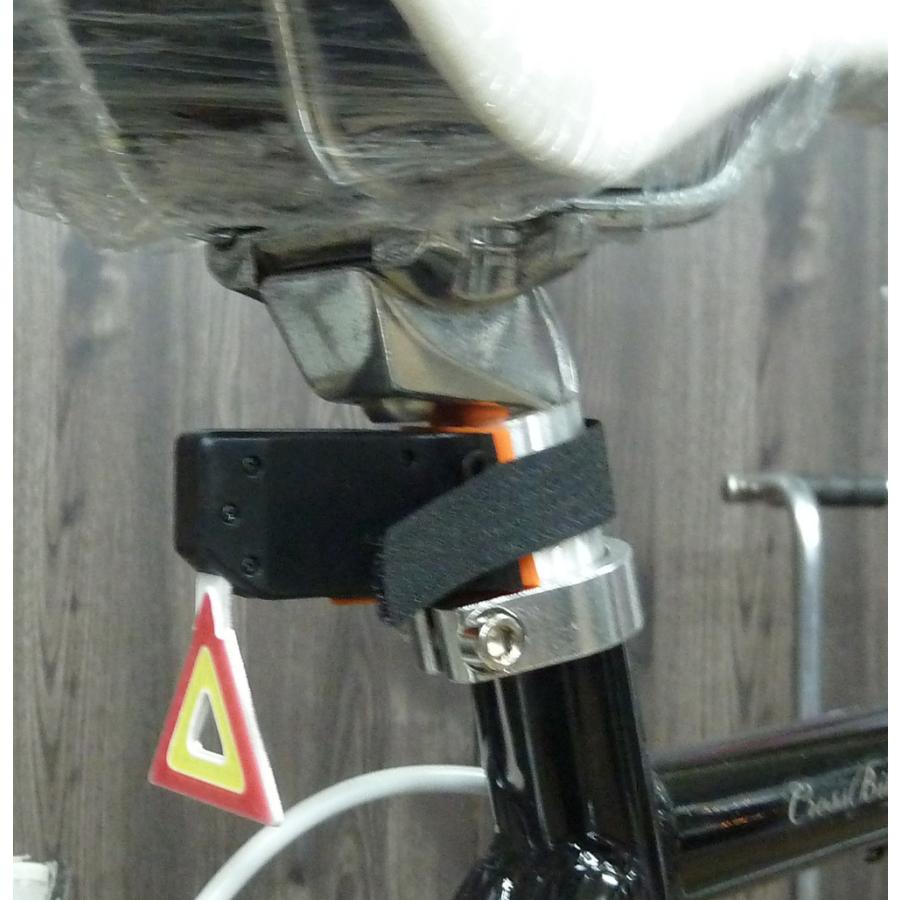 訳あり 自転車 リフレクタ ハート テールライト USB充電式