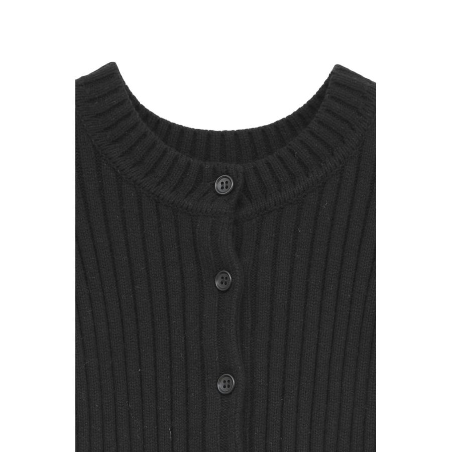 CLANE | クラネ】W FACE SHORT FRILLED KNIT TOPS ダブルフェイス