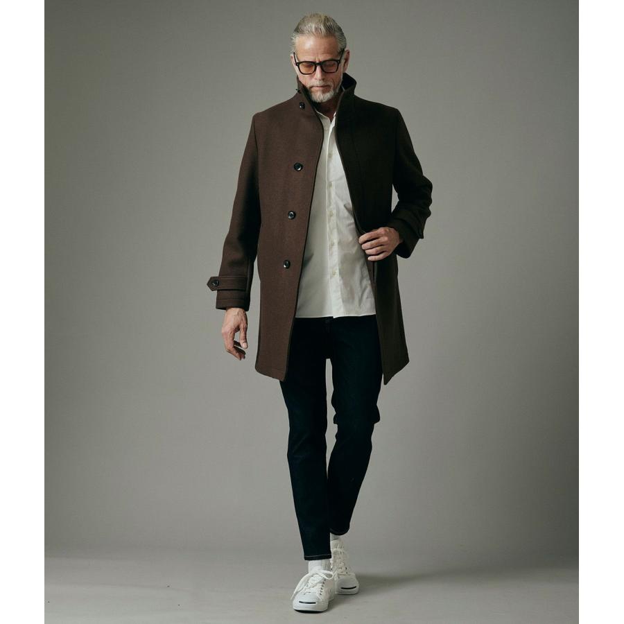 【junhashimoto|ジュンハシモト】STAND COLLAR COAT　スタンドカラーコート　アウター　ブラック　黒　メンズ　S　M　L　XL【1012520003】 |  | 03
