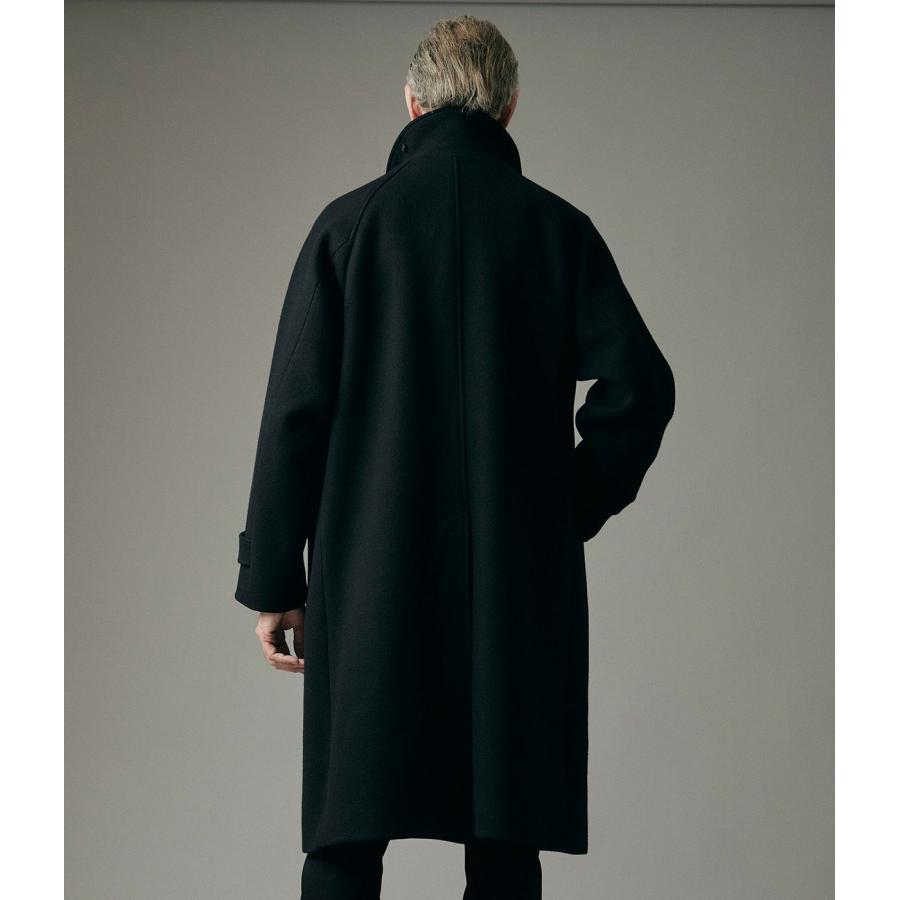【junhashimoto|ジュンハシモト】MELTON BAL COLLAR COAT　コート　アウター　ブラック　黒　メンズ　M　L　XL【1012520006】 |  | 02
