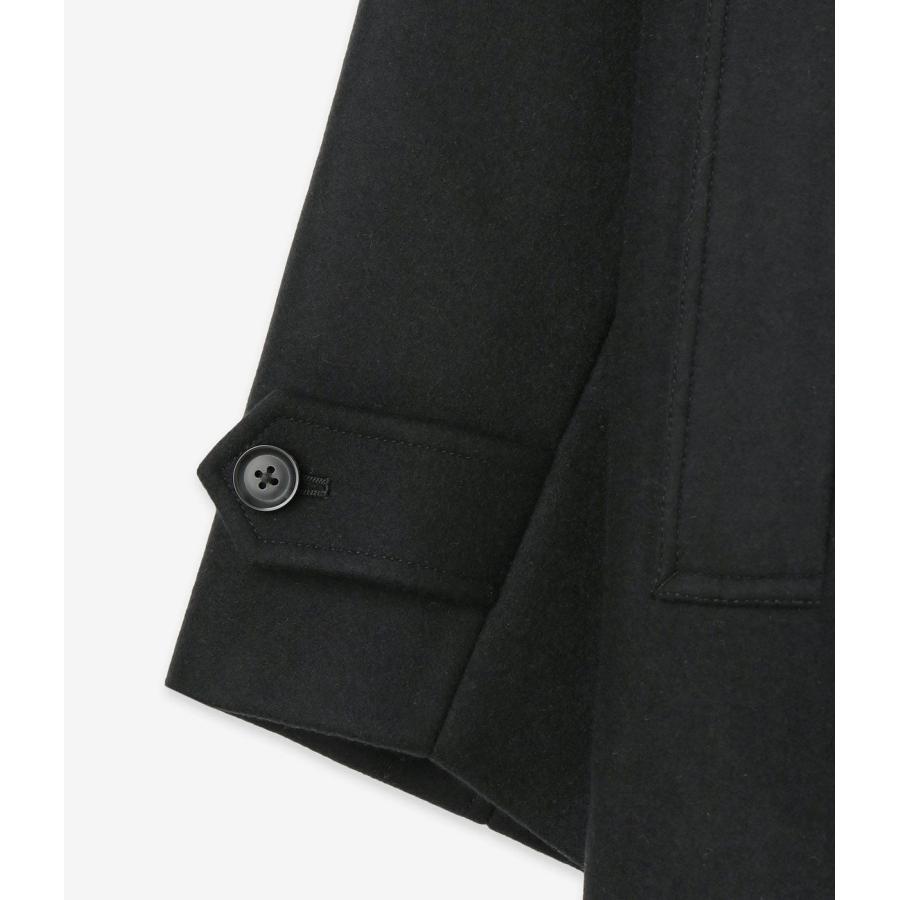 【junhashimoto|ジュンハシモト】MELTON BAL COLLAR COAT　コート　アウター　ブラック　黒　メンズ　M　L　XL【1012520006】 |  | 07