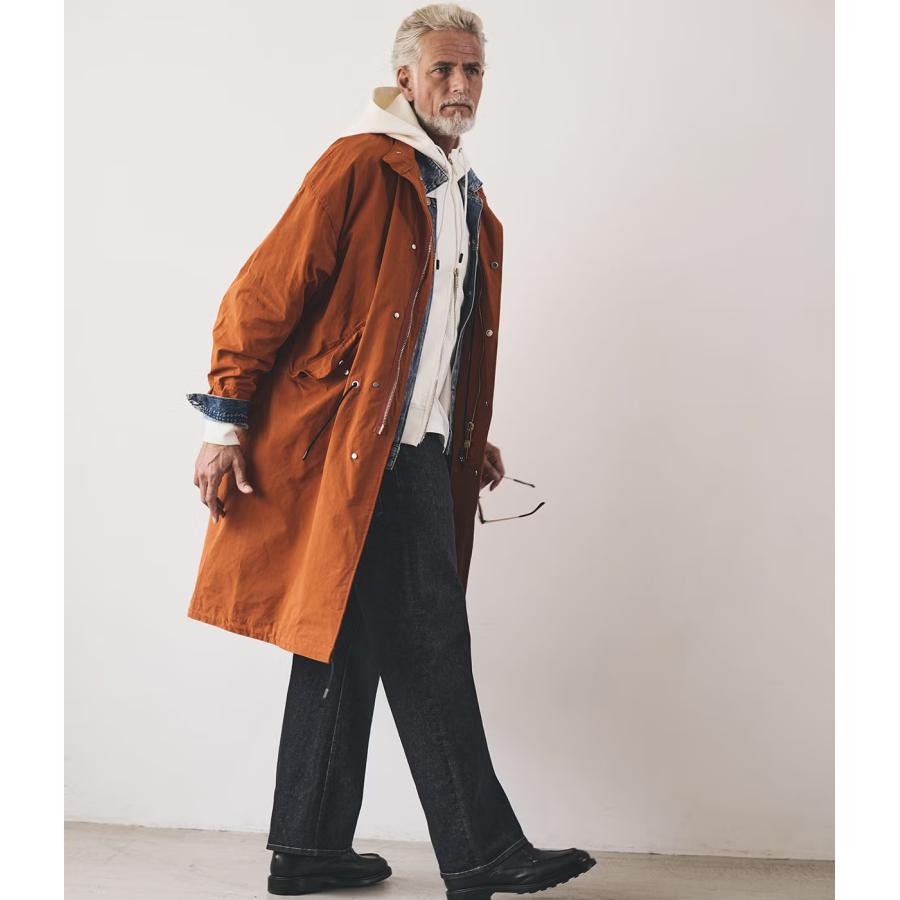 【junhashimoto｜ジュンハシモト】モッズコート M65 MODS COAT オレンジ カーキ コットン ナイロン ミリタリー メンズ 30代 40代 カジュアル【1012620005】 |  | 07