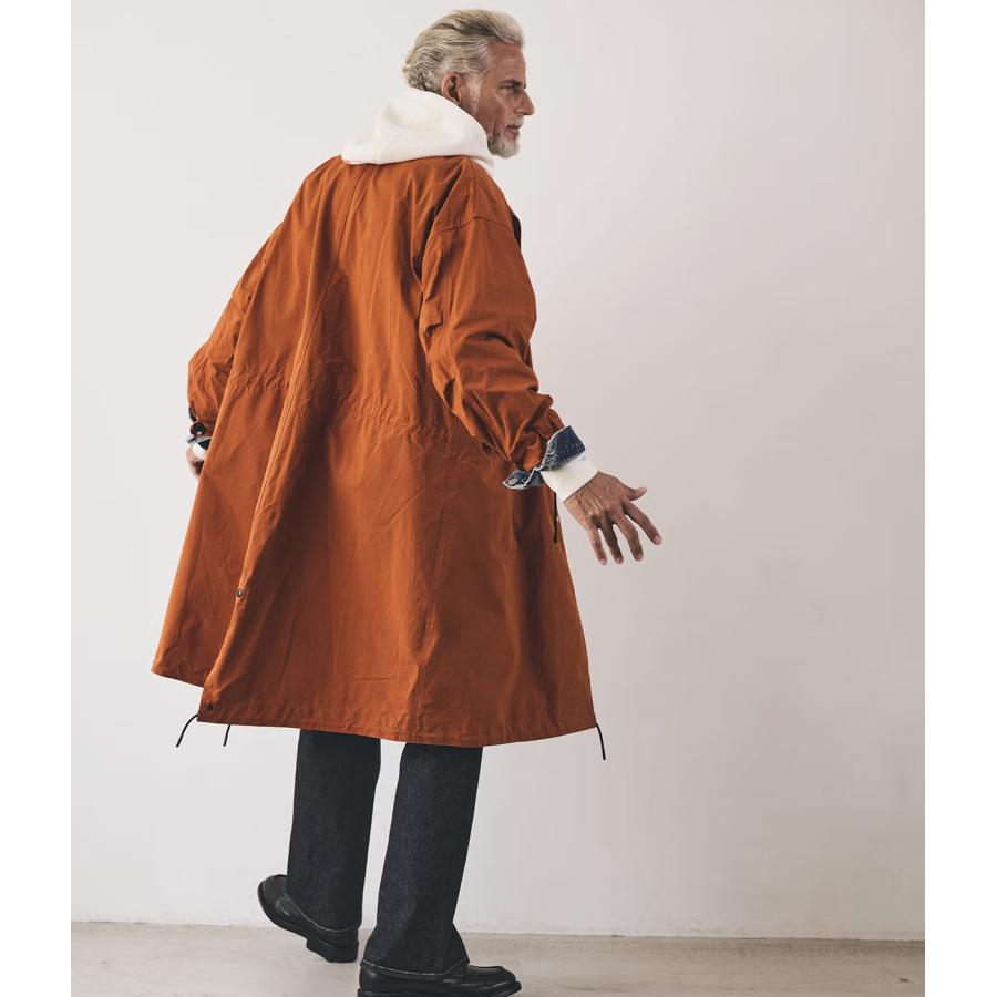 【junhashimoto｜ジュンハシモト】モッズコート M65 MODS COAT オレンジ カーキ コットン ナイロン ミリタリー メンズ 30代 40代 カジュアル【1012620005】 |  | 08
