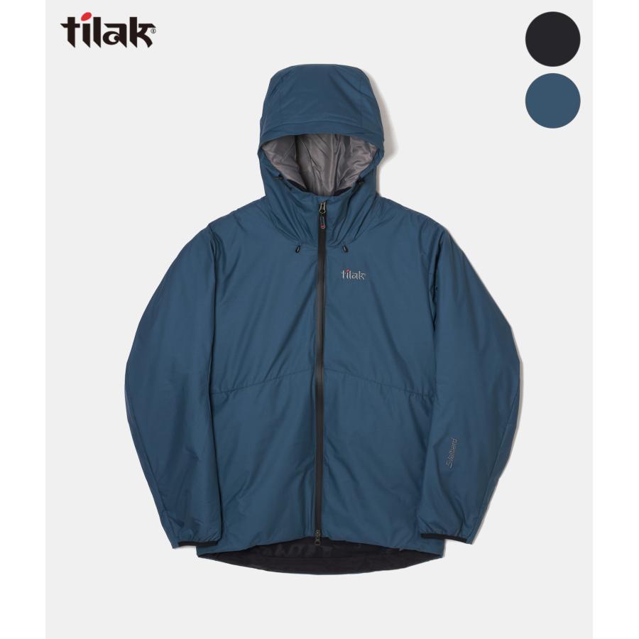 【tilak｜ティラック】スヴァールバルジャケット Svalbard Jacket キャビアブラック フィグ オブシディアン グレープリーフ 撥水 軽量 防風 保温 快適【10128】 | 