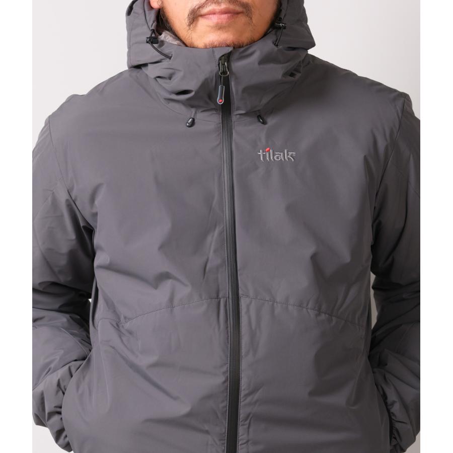 【tilak｜ティラック】スヴァールバルジャケット Svalbard Jacket キャビアブラック フィグ オブシディアン グレープリーフ 撥水 軽量 防風 保温 快適【10128】 |  | 06