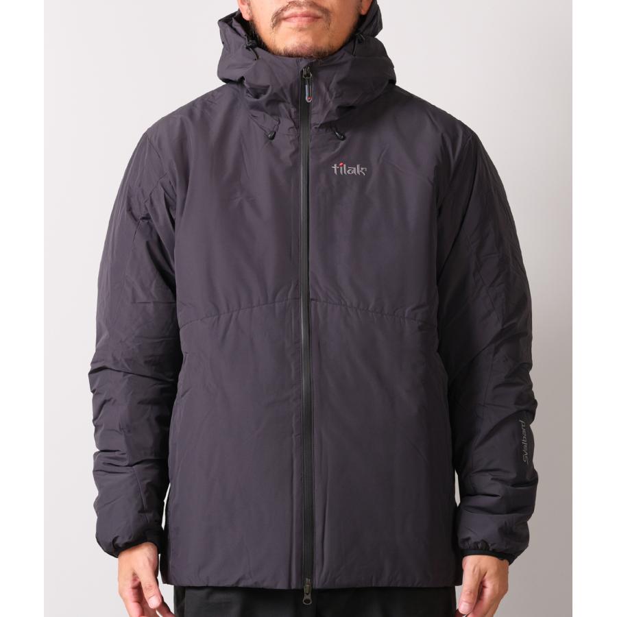 【tilak｜ティラック】スヴァールバルジャケット Svalbard Jacket キャビアブラック フィグ オブシディアン グレープリーフ 撥水 軽量 防風 保温 快適【10128】 |  | 08