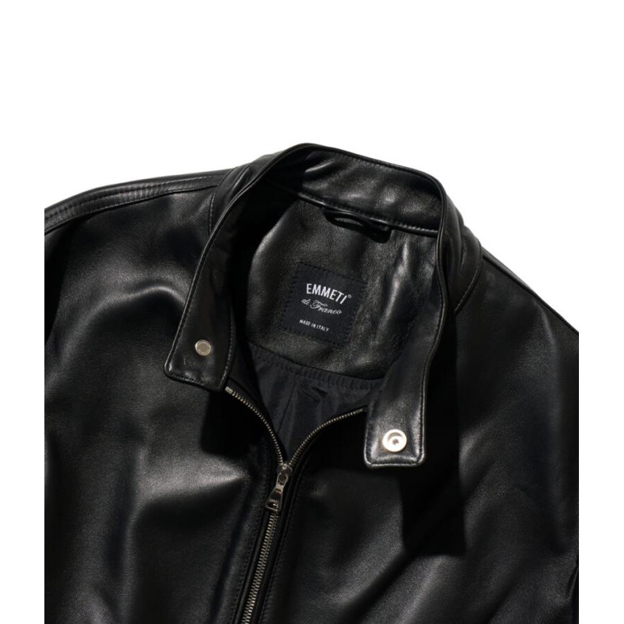 EMMETIコラボ】【junhashimoto|ジュンハシモト】JURI レザージャケット