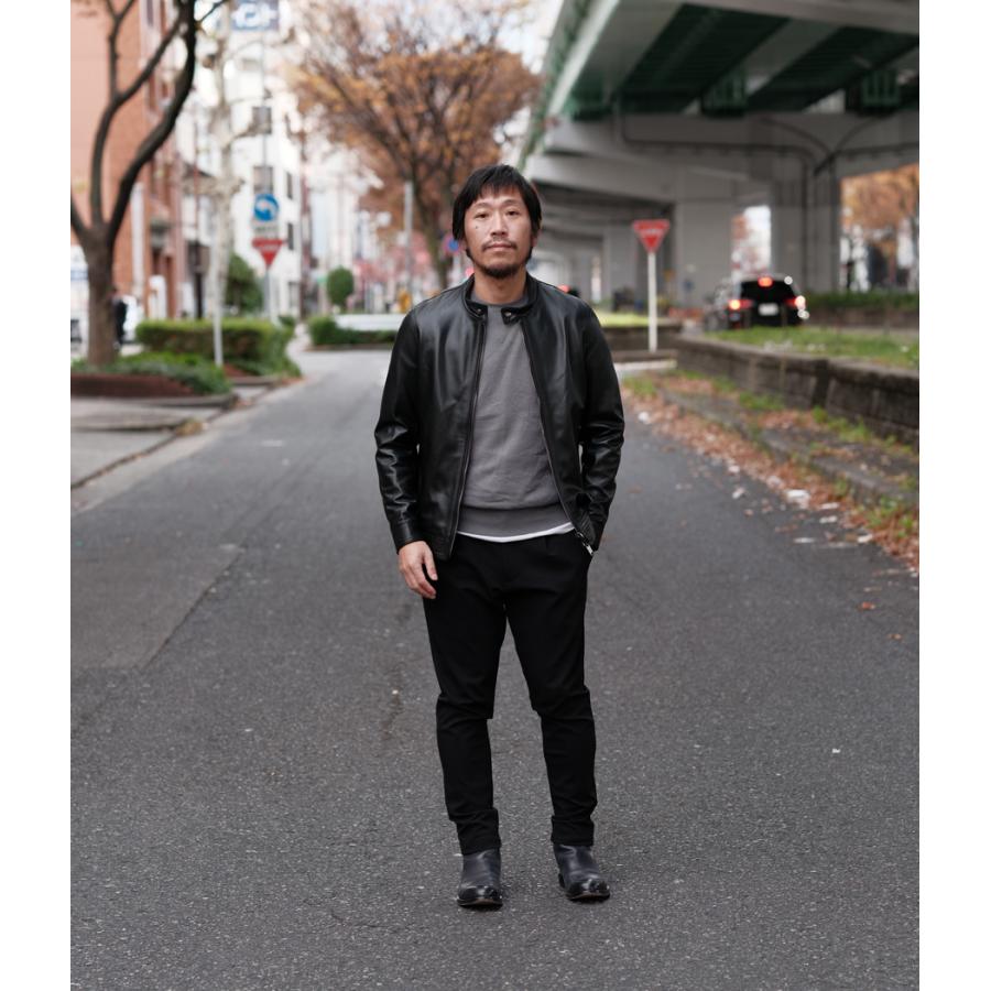 EMMETIコラボ】【junhashimoto|ジュンハシモト】JURI レザージャケット