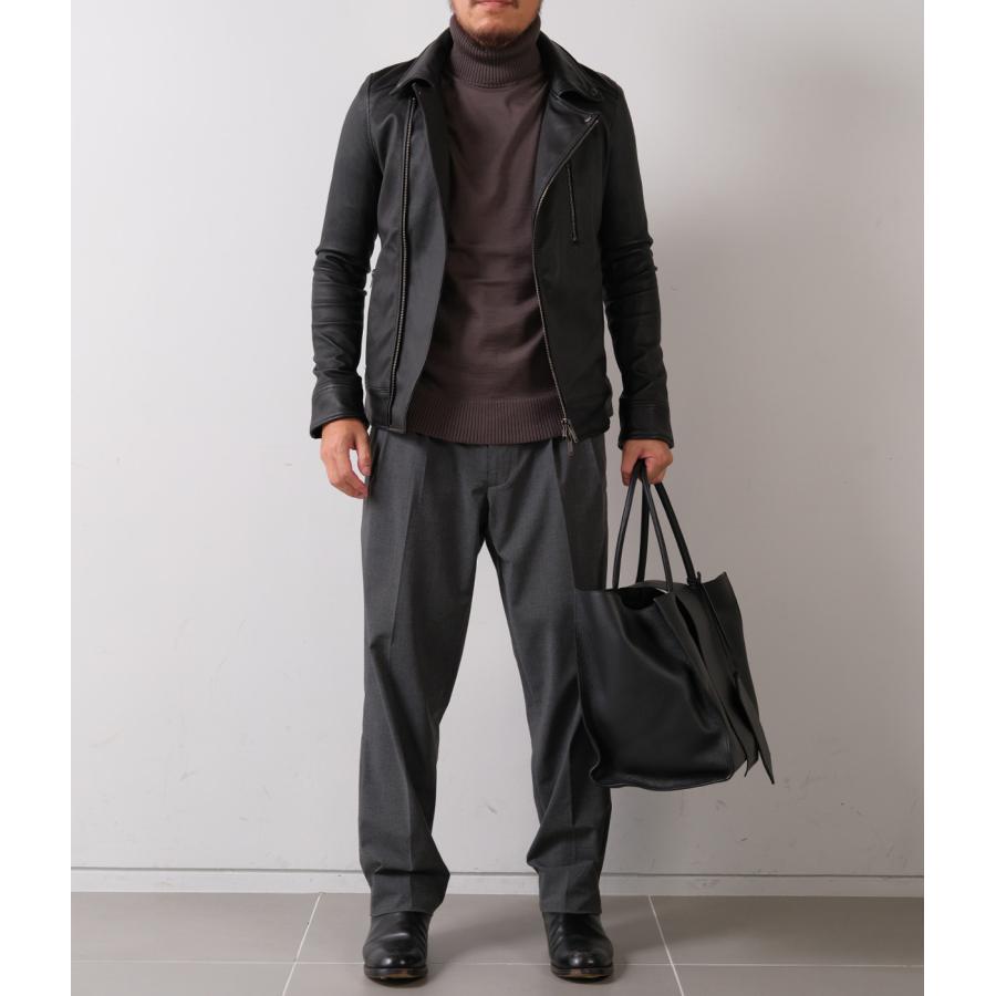 【junhashimoto｜ジュンハシモト】ダブルインナーライダース DOUBLE INNER RIDERS ブラック 羊革 快適 アウター ジャケット【1022620004】 |  | 17