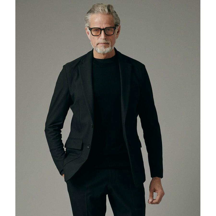 【junhashimoto｜ジュンハシモト】WARM TRAVEL JACKET　トラベルジャケット　ブラック　チャコール　ネイビーチェック　セットアップ【1032520003】 | 