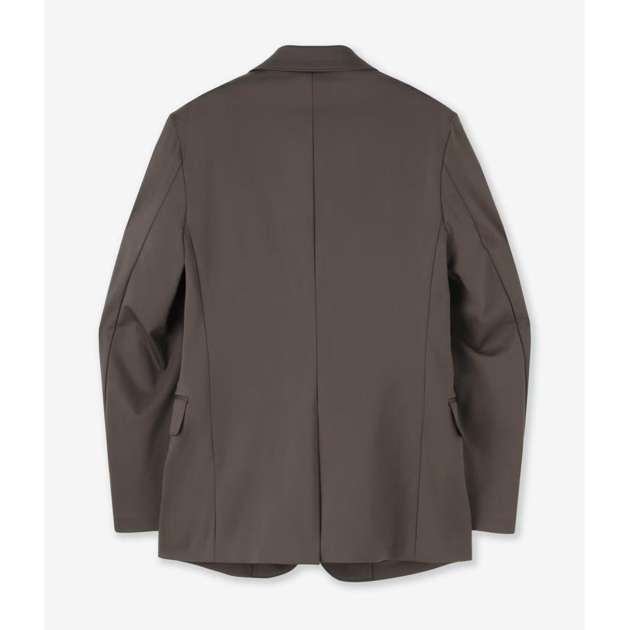 【junhashimoto｜ジュンハシモト】ノッチドラペルツーボタンジャケット NOTCHED LAPEL 2B JACKET カーキ ダークブラウン ナイロン セットアップ【1032620002】 |  | 10