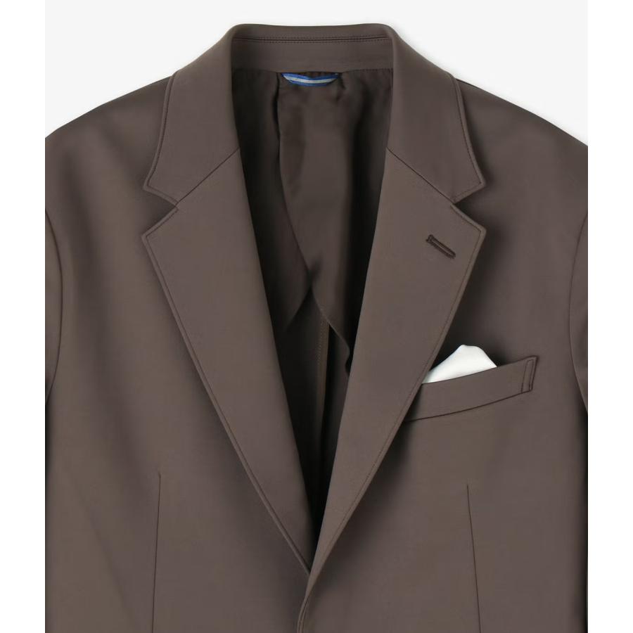 【junhashimoto｜ジュンハシモト】ノッチドラペルツーボタンジャケット NOTCHED LAPEL 2B JACKET カーキ ダークブラウン ナイロン セットアップ【1032620002】 |  | 13