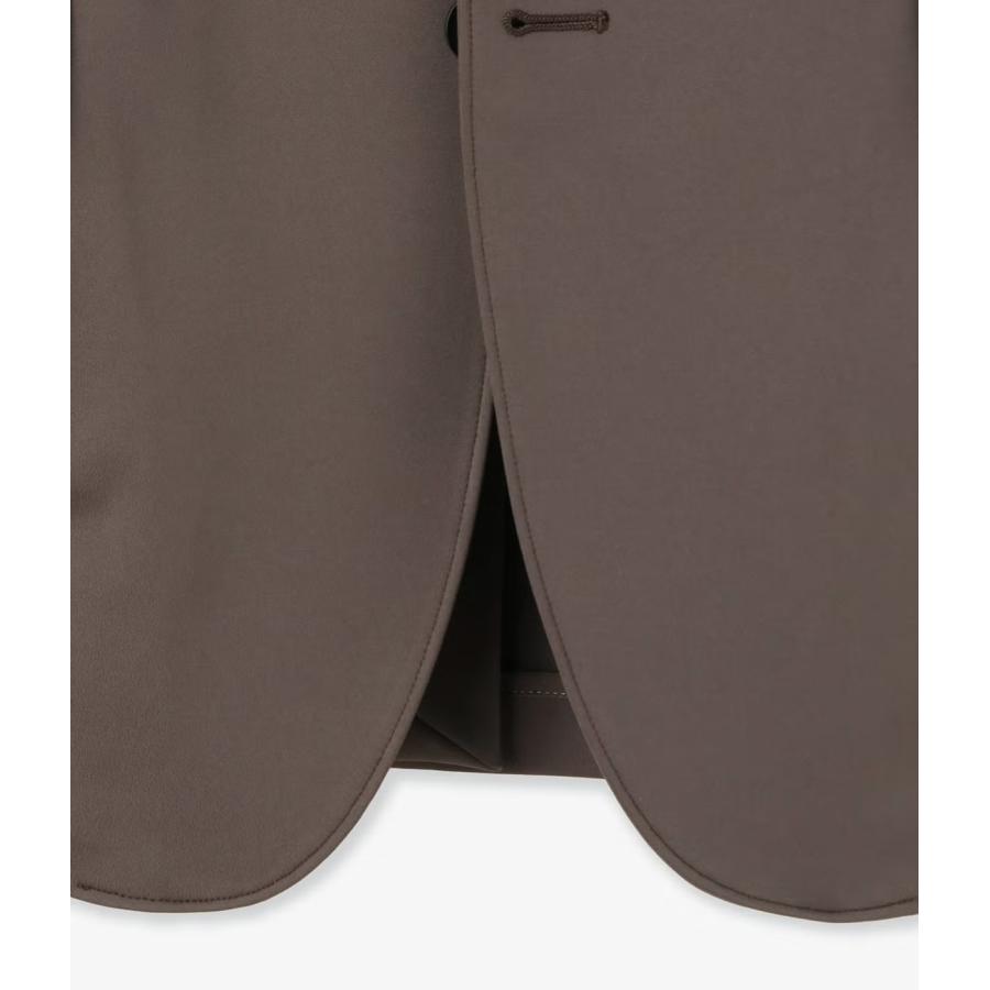 【junhashimoto｜ジュンハシモト】ノッチドラペルツーボタンジャケット NOTCHED LAPEL 2B JACKET カーキ ダークブラウン ナイロン セットアップ【1032620002】 |  | 16
