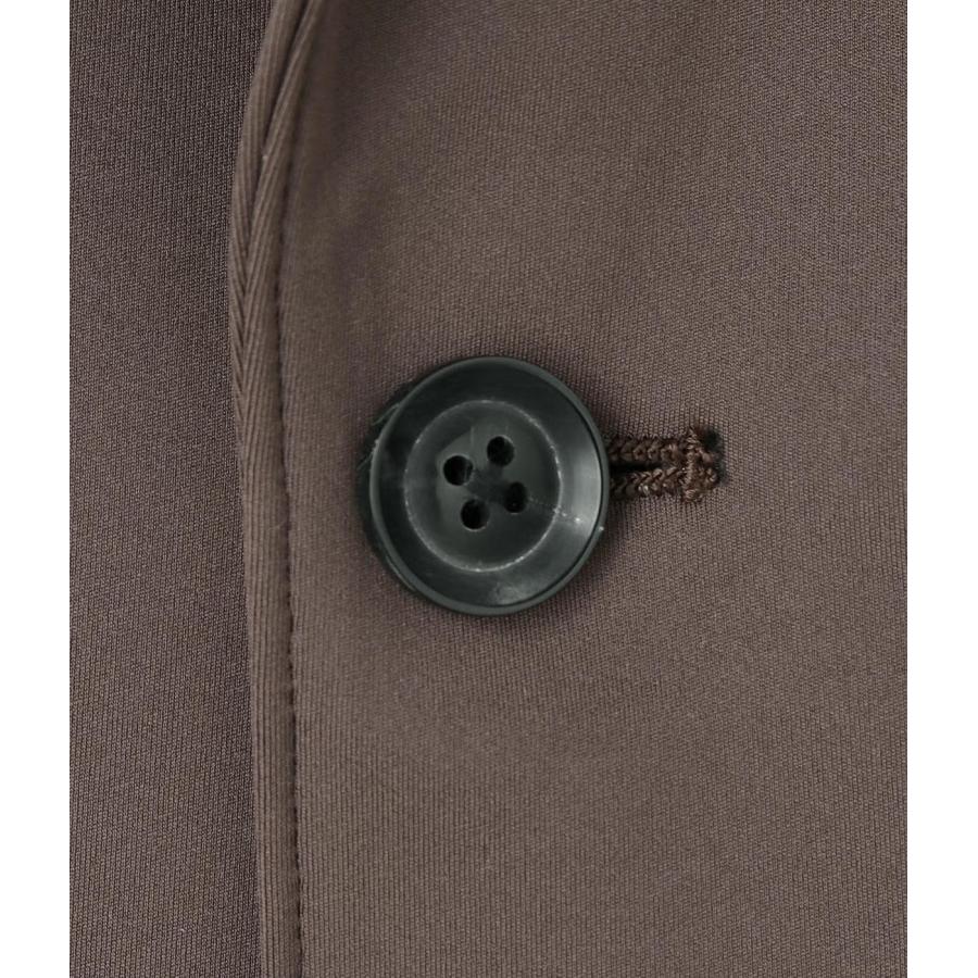 【junhashimoto｜ジュンハシモト】ノッチドラペルツーボタンジャケット NOTCHED LAPEL 2B JACKET カーキ ダークブラウン ナイロン セットアップ【1032620002】 |  | 17