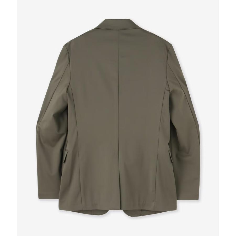 【junhashimoto｜ジュンハシモト】ノッチドラペルツーボタンジャケット NOTCHED LAPEL 2B JACKET カーキ ダークブラウン ナイロン セットアップ【1032620002】 |  | 08