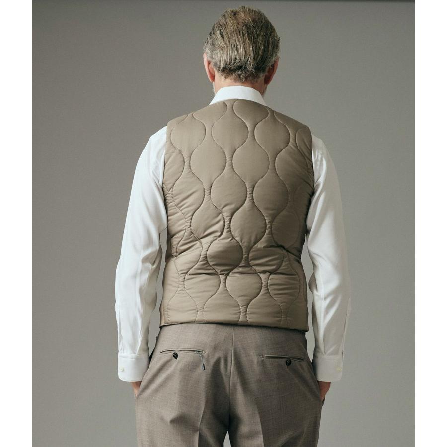 【junhashimoto|ジュンハシモト】QUILTING INNER VEST　ベスト　ジャケット　アウター　グレージュ　ブラック　メンズ　S　M　L　XL【1042520003】 |  | 02