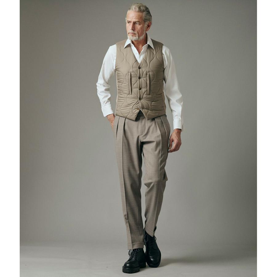 【junhashimoto|ジュンハシモト】QUILTING INNER VEST　ベスト　ジャケット　アウター　グレージュ　ブラック　メンズ　S　M　L　XL【1042520003】 |  | 03