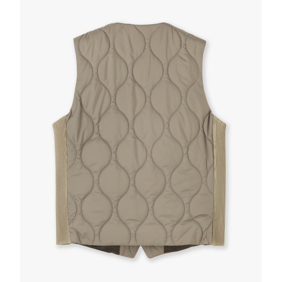 【junhashimoto|ジュンハシモト】QUILTING INNER VEST　ベスト　ジャケット　アウター　グレージュ　ブラック　メンズ　S　M　L　XL【1042520003】 |  | 07