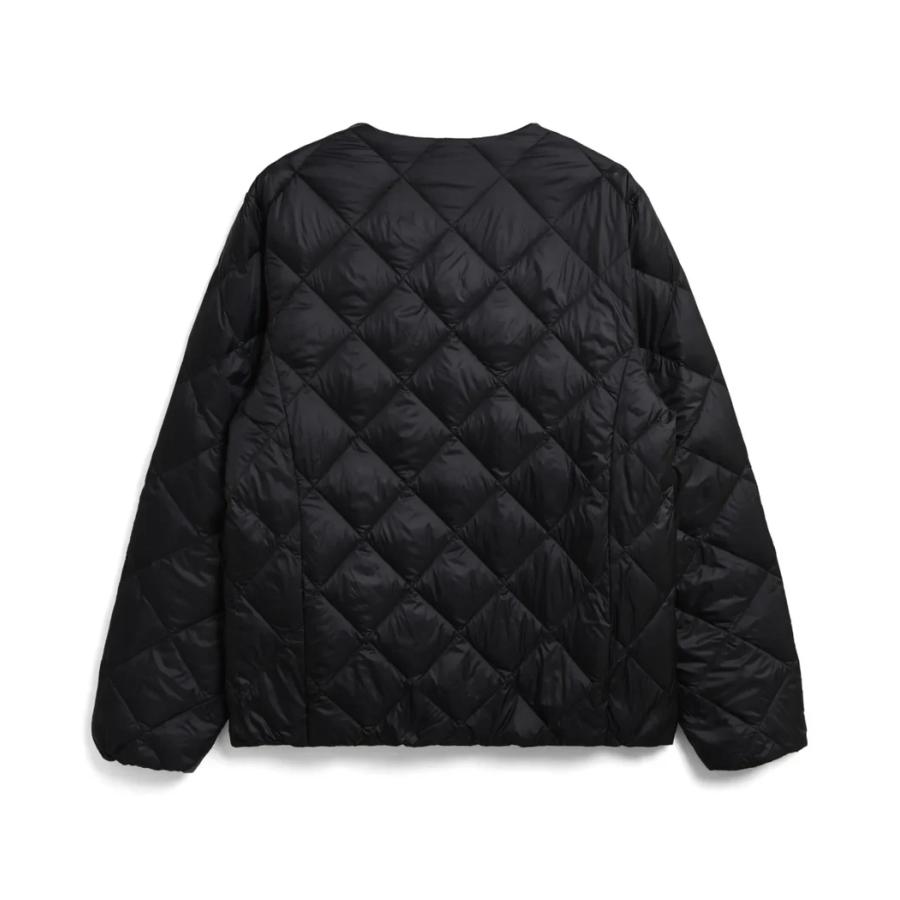 【TAION｜タイオン】CITY CREW NECK DOWN JACKET　クルーネックダウンジャケット　アウター　ブラック　ダークネイビー　オフホワイト　カーキ【104BCI】 |  | 14