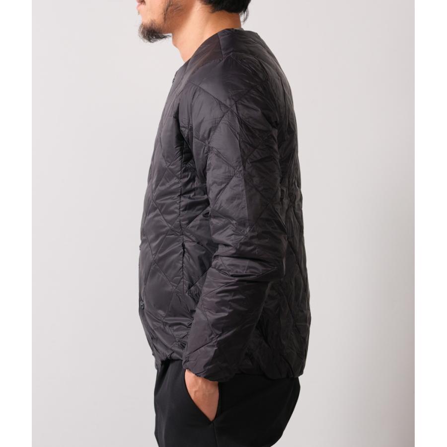 TAION｜タイオン】CITY CREW NECK DOWN JACKET クルーネックダウン