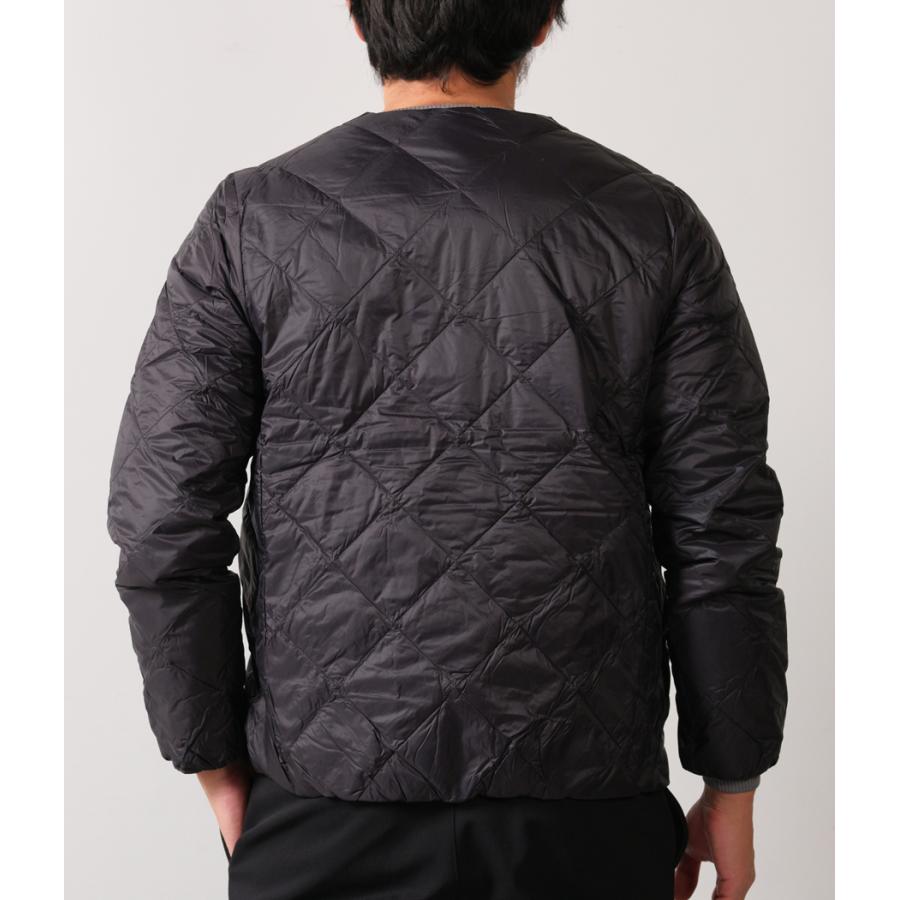 TAION｜タイオン】CITY CREW NECK DOWN JACKET クルーネックダウン