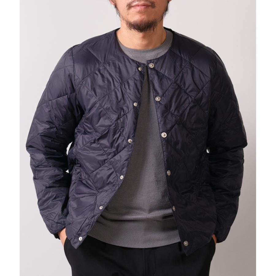 TAION｜タイオン】CITY CREW NECK DOWN JACKET クルーネックダウン