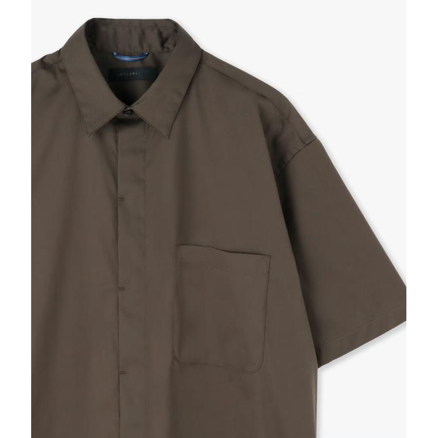 【junhashimoto｜ジュンハシモト】フライフロントショートスリーブ FLY-FRONT S/S マスタード ネイビー ブラウン コットン ナイロン メンズ【1062620002】 |  | 14