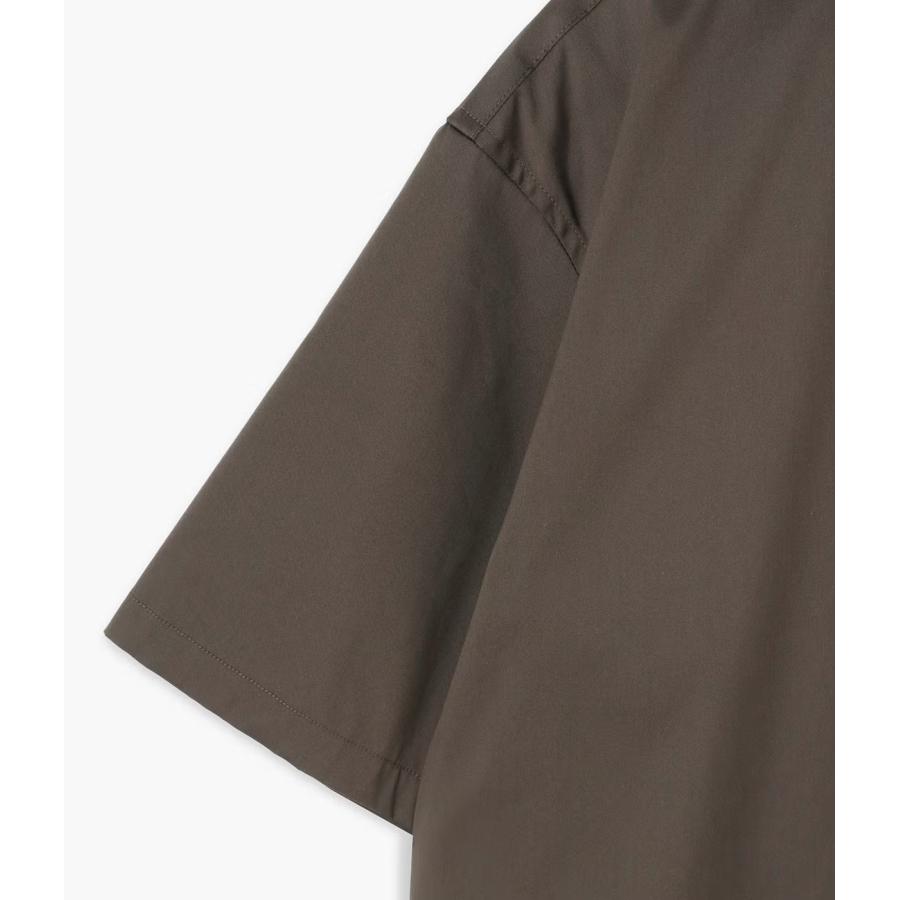 【junhashimoto｜ジュンハシモト】フライフロントショートスリーブ FLY-FRONT S/S マスタード ネイビー ブラウン コットン ナイロン メンズ【1062620002】 |  | 15
