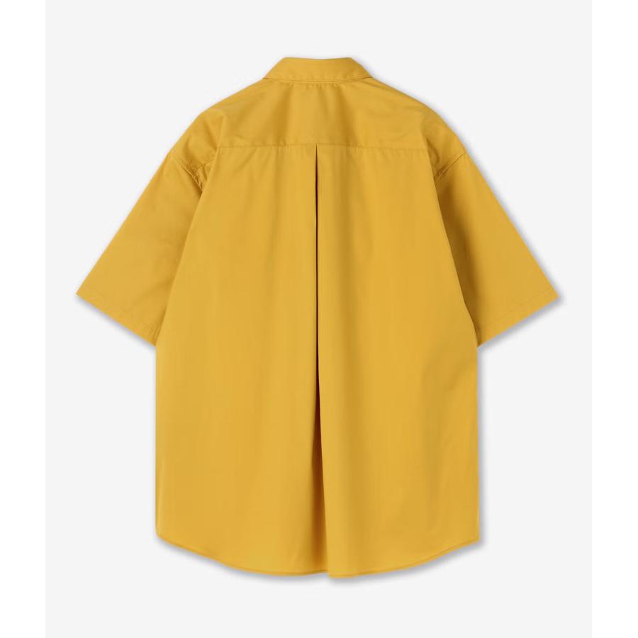 【junhashimoto｜ジュンハシモト】フライフロントショートスリーブ FLY-FRONT S/S マスタード ネイビー ブラウン コットン ナイロン メンズ【1062620002】 |  | 09