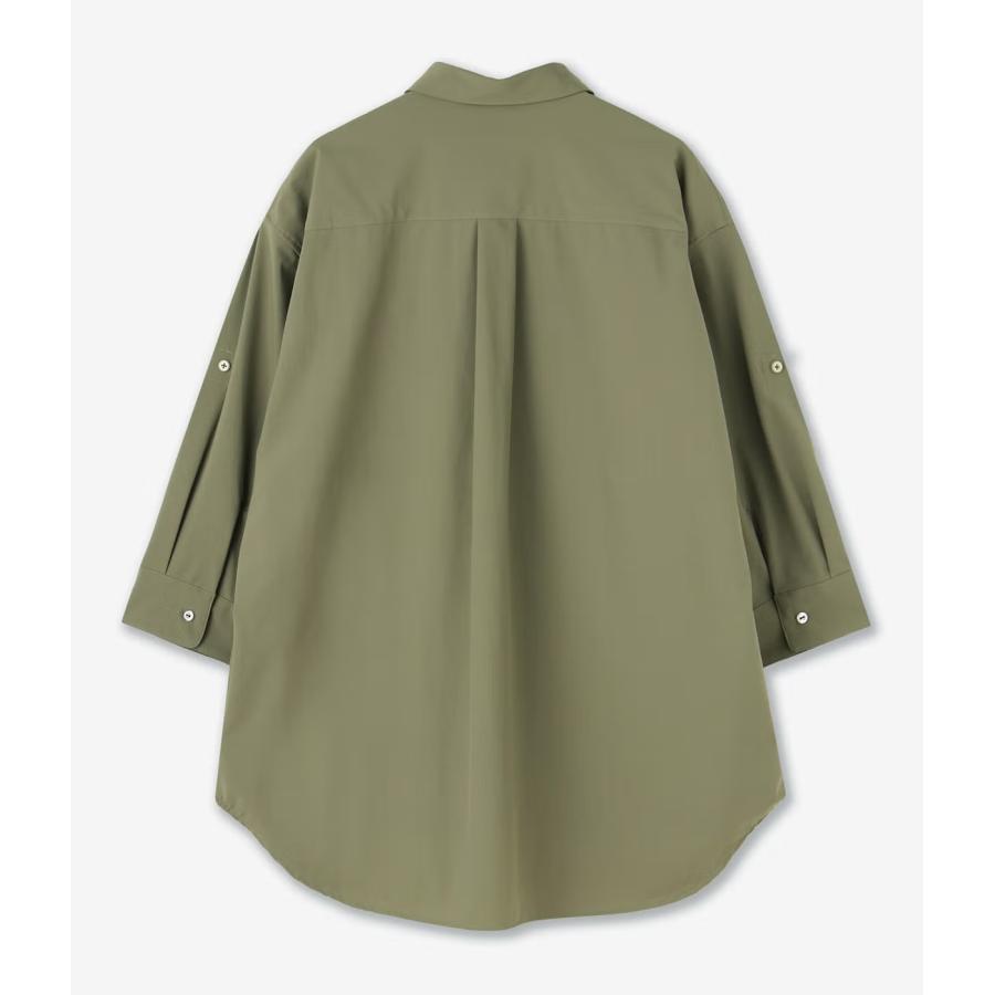 【junhashimoto｜ジュンハシモト】ロールアップシャツ 3/4 ROLL-UP SHIRT アイボリー 鶯 ネイビー 上品 高級感 メンズ セットアップ【1062620003】 |  | 11