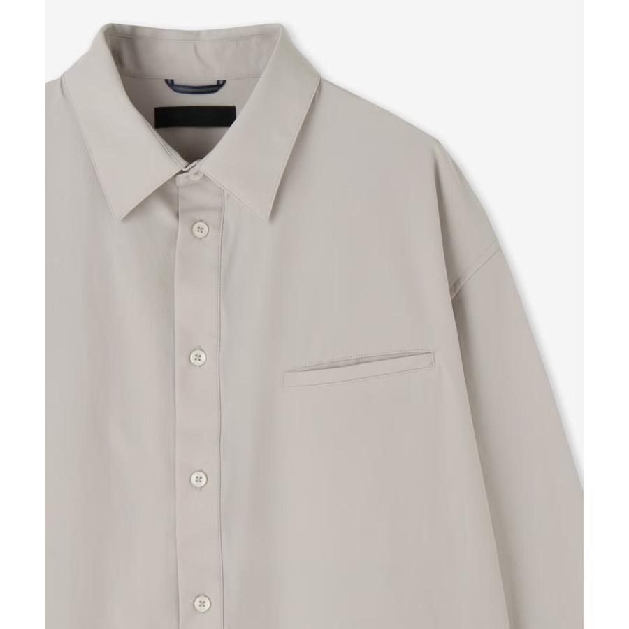【junhashimoto｜ジュンハシモト】ロールアップシャツ 3/4 ROLL-UP SHIRT アイボリー 鶯 ネイビー 上品 高級感 メンズ セットアップ【1062620003】 |  | 15