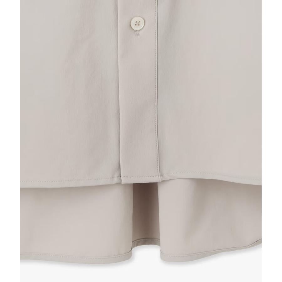 【junhashimoto｜ジュンハシモト】ロールアップシャツ 3/4 ROLL-UP SHIRT アイボリー 鶯 ネイビー 上品 高級感 メンズ セットアップ【1062620003】 |  | 17