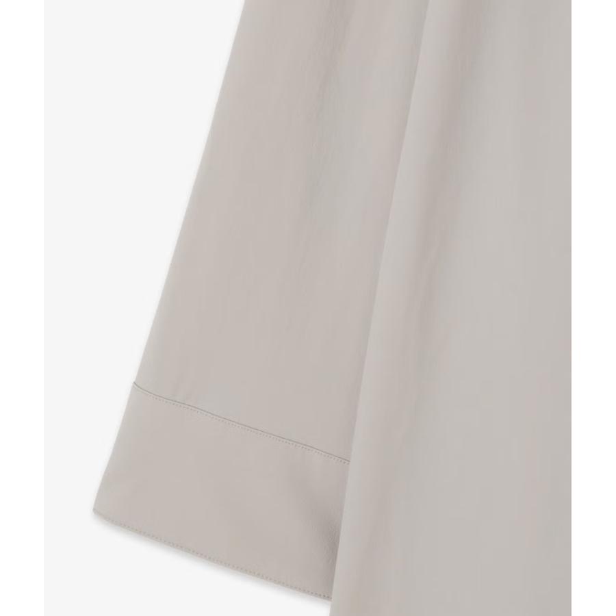 【junhashimoto｜ジュンハシモト】ロールアップシャツ 3/4 ROLL-UP SHIRT アイボリー 鶯 ネイビー 上品 高級感 メンズ セットアップ【1062620003】 |  | 18