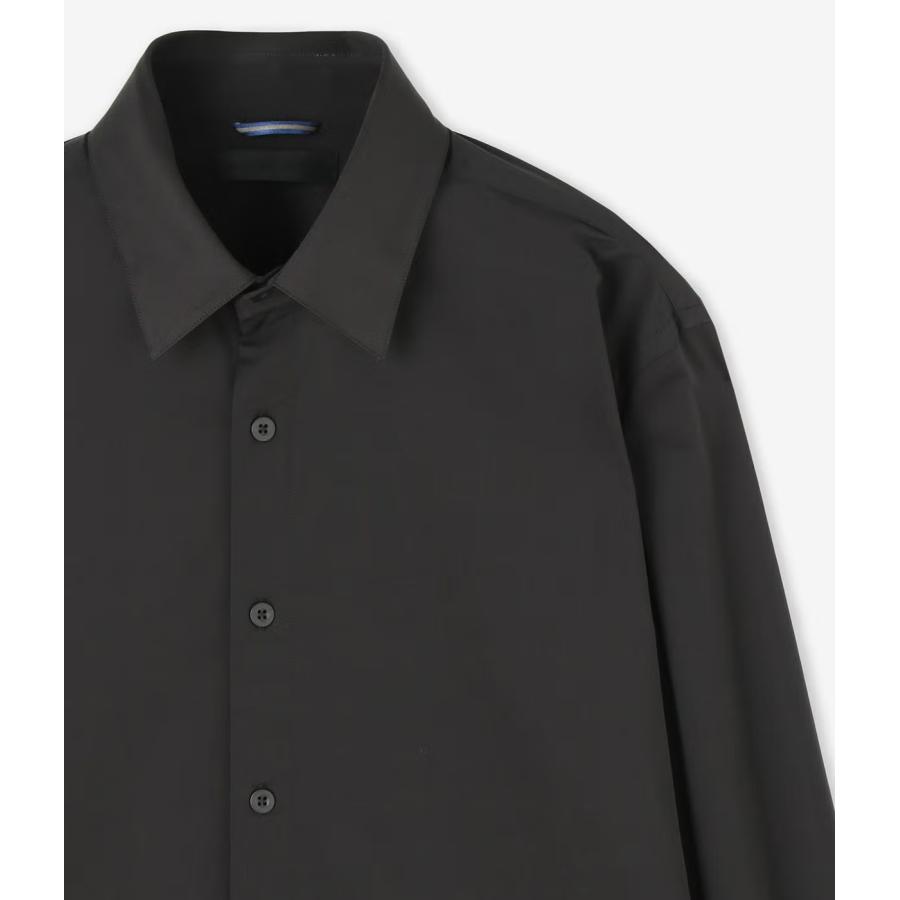 【junhashimoto｜ジュンハシモト】レギュラーカラーロングスリーブ REGULAR COLLAR L/S 白 黒 ポリエステル 上品 ビジネスカジュアル きれいめ【1062620005】 |  | 12