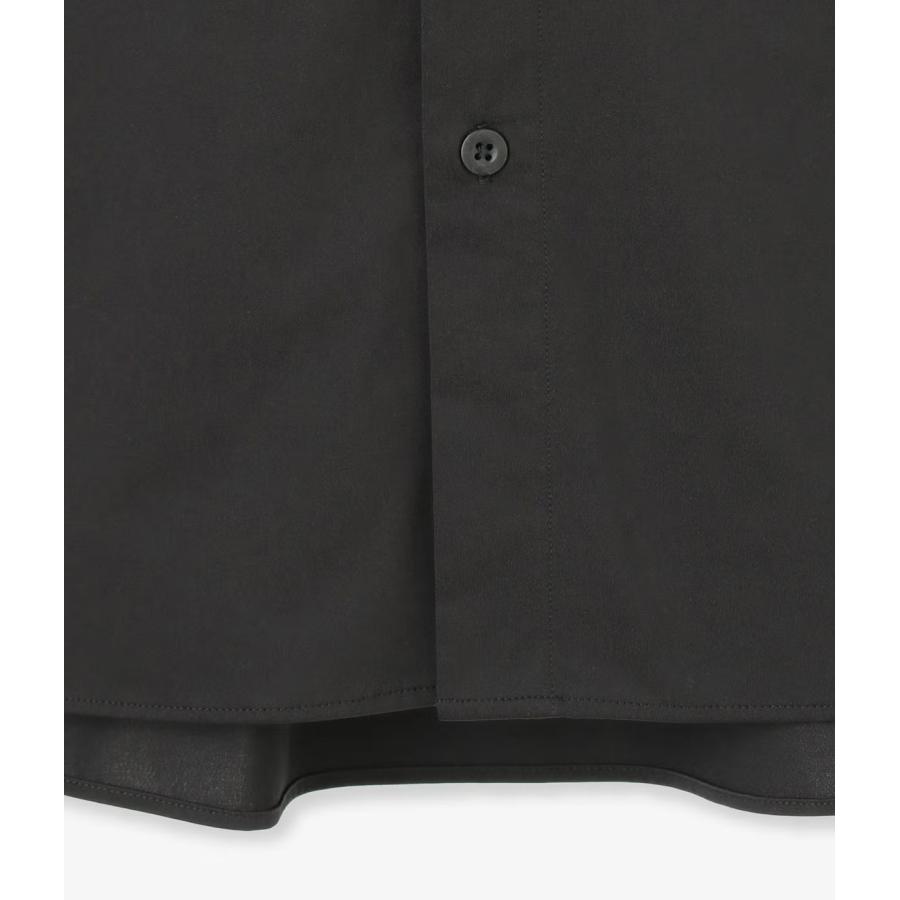 【junhashimoto｜ジュンハシモト】レギュラーカラーロングスリーブ REGULAR COLLAR L/S 白 黒 ポリエステル 上品 ビジネスカジュアル きれいめ【1062620005】 |  | 15