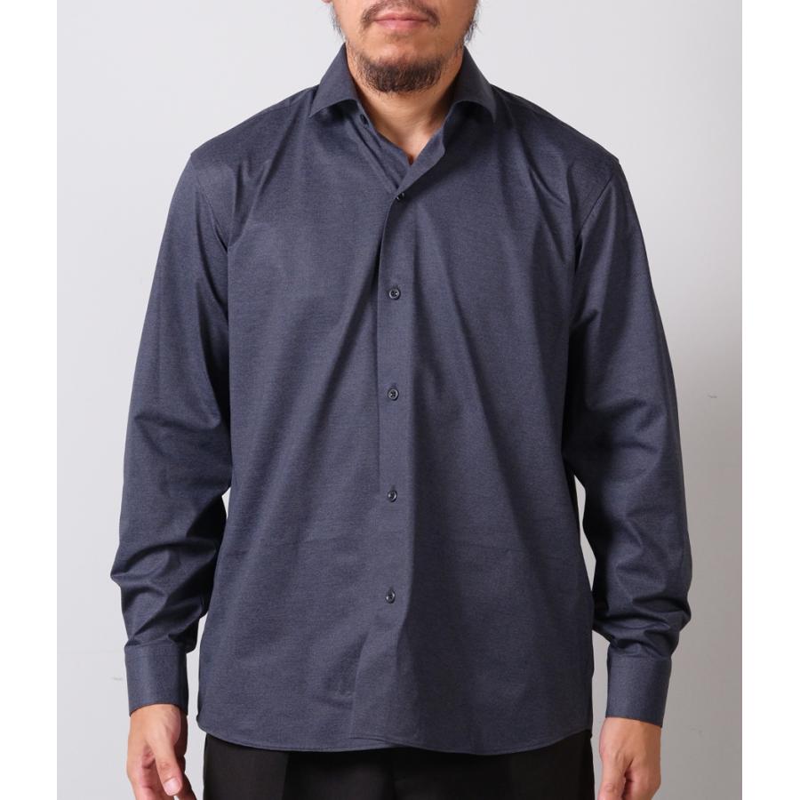 【junhashimoto｜ジュンハシモト】ホリゾンタルカラーロングスリーブ HORIZONTAL COLLAR L/S インディゴ ブラウン ブラック 通気性【1062620006】 |  | 11