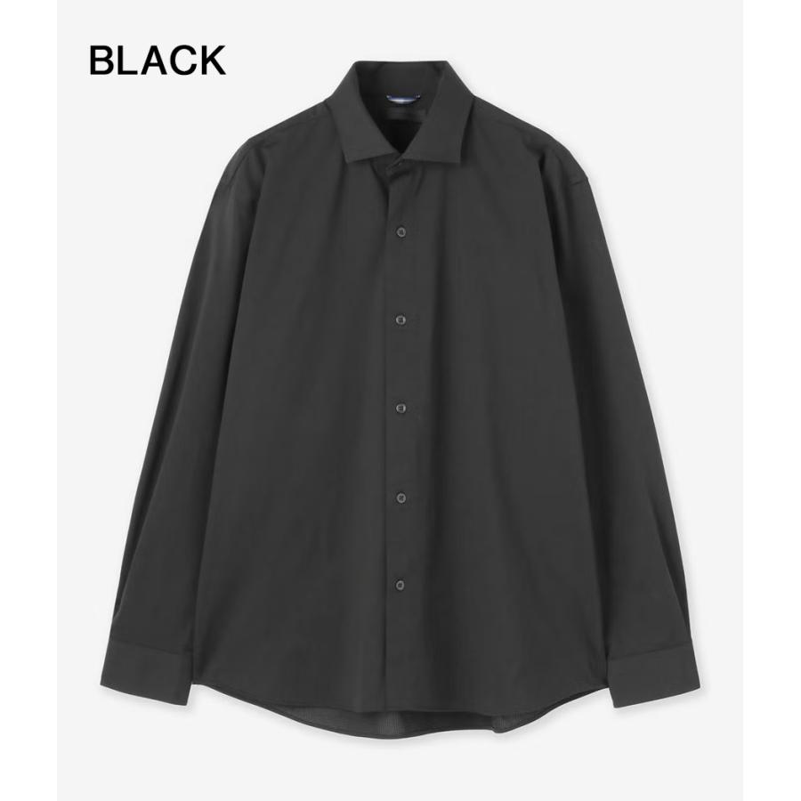 【junhashimoto｜ジュンハシモト】ホリゾンタルカラーロングスリーブ HORIZONTAL COLLAR L/S インディゴ ブラウン ブラック 通気性【1062620006】 |  | 13