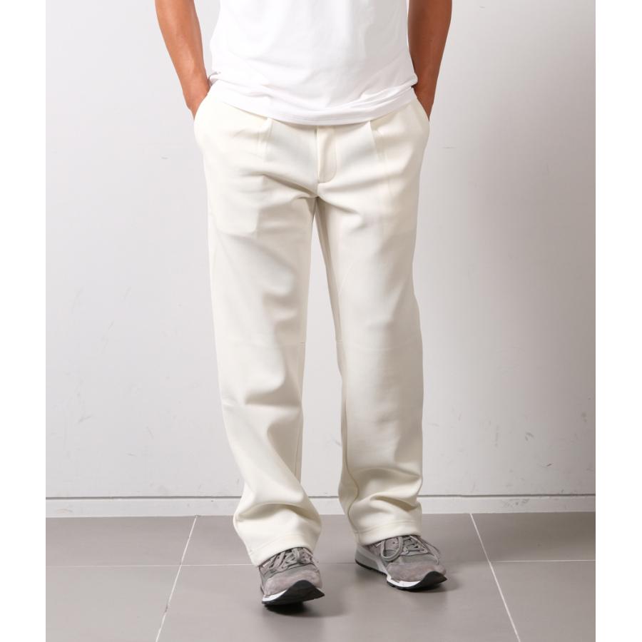 【junhashimoto｜ジュンハシモト】ワンタックストレートイージーパンツ 1_TUCK STRAIGHT EASY PANTS ホワイト ブラック 快適 セットアップ【1072620004】 |  | 04