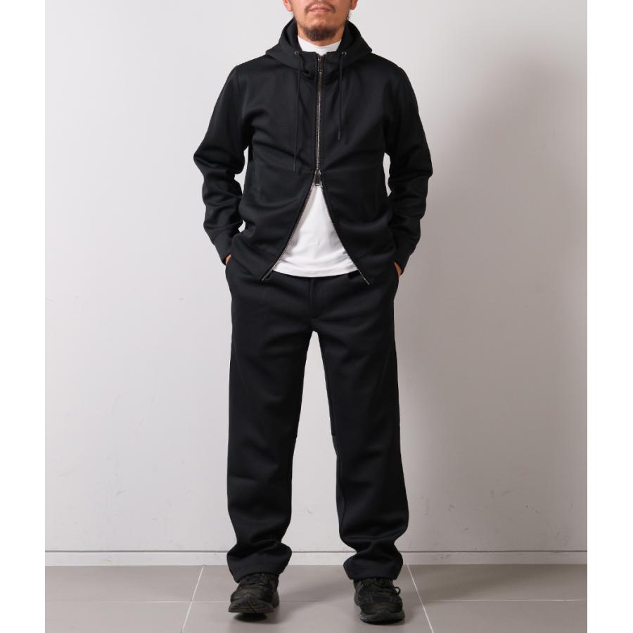 【junhashimoto｜ジュンハシモト】ワンタックストレートイージーパンツ 1_TUCK STRAIGHT EASY PANTS ホワイト ブラック 快適 セットアップ【1072620004】 |  | 08