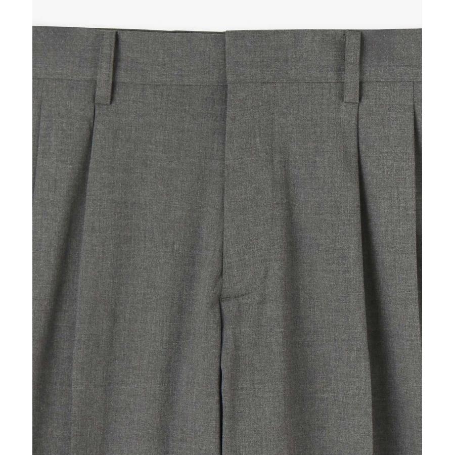 【junhashimoto｜ジュンハシモト】2タッククラシカルパンツ 2_TUCK CLASSICAL PANTS ブラウン グレー ポリエステル セットアップ スラックス【1072620006】 |  | 11