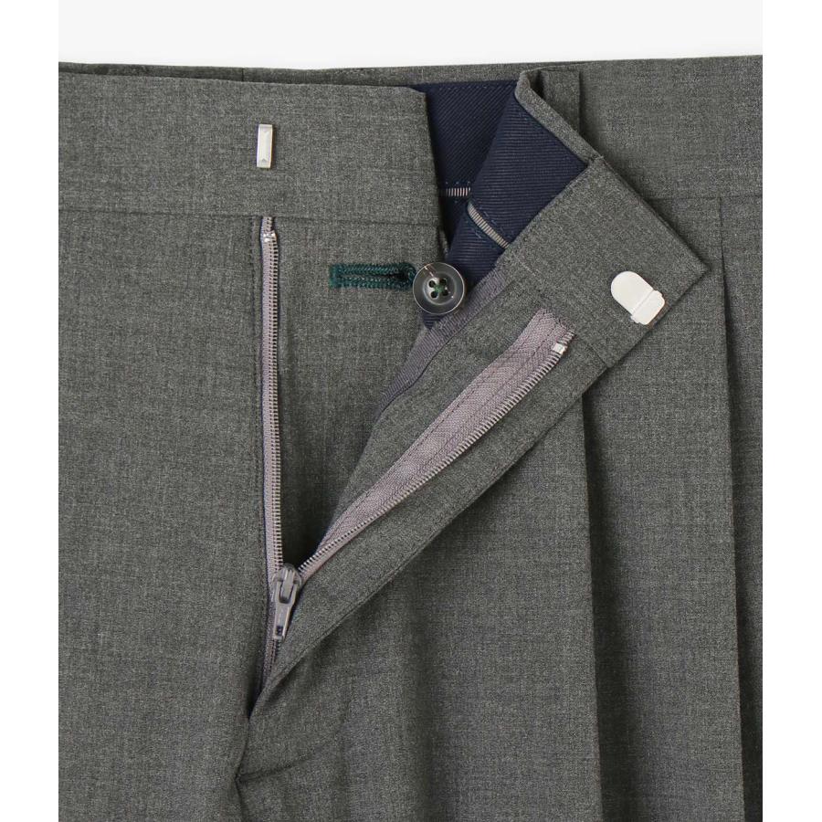 【junhashimoto｜ジュンハシモト】2タッククラシカルパンツ 2_TUCK CLASSICAL PANTS ブラウン グレー ポリエステル セットアップ スラックス【1072620006】 |  | 14