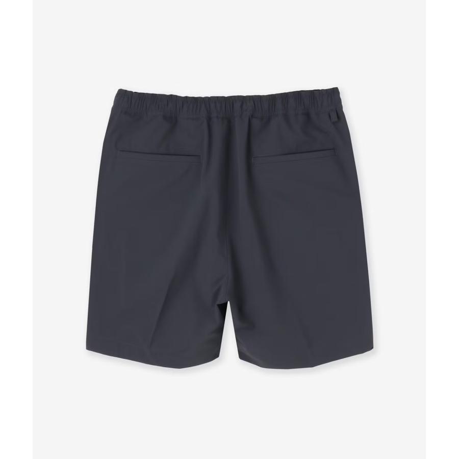 【junhashimoto｜ジュンハシモト】ワンタックショーツ 1_TUCK SHORTS アイボリー 鶯 ネイビー ナイロン ウール 伸縮性 短パン セットアップ【1072620008】 |  | 09