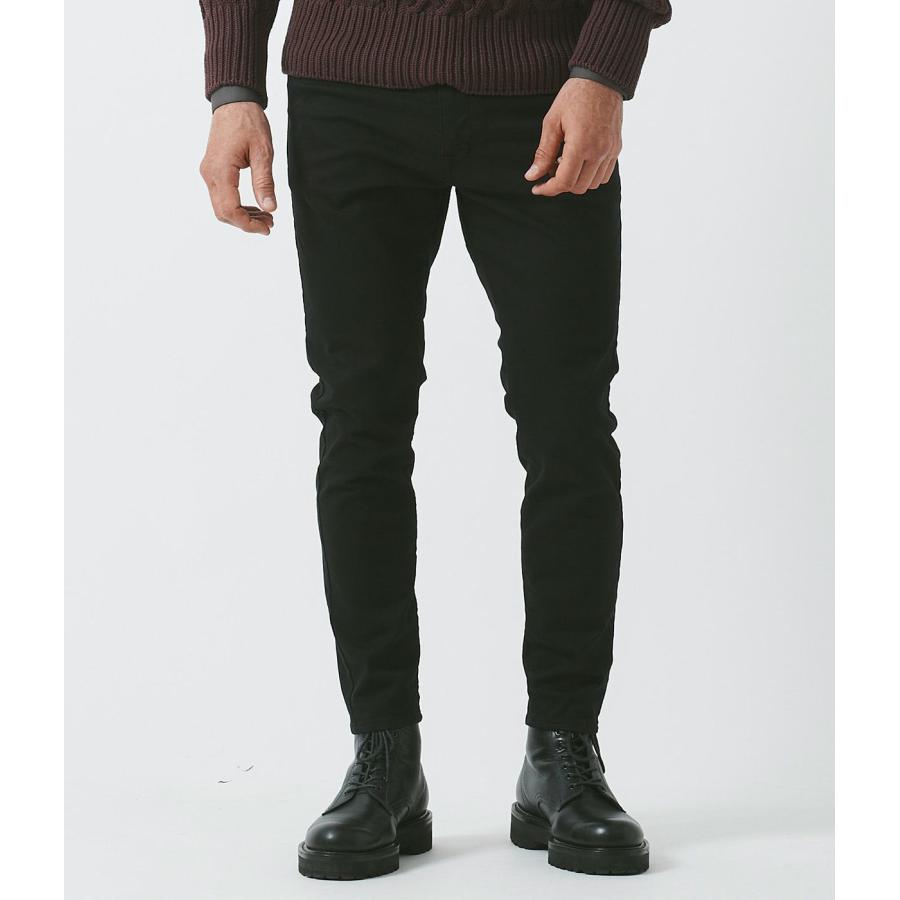 【junhashimoto|ジュンハシモト】5POCKET WARM PANTS　パンツ　ブラック　黒　メンズ　S　M　L　XL【1082420002】 | 